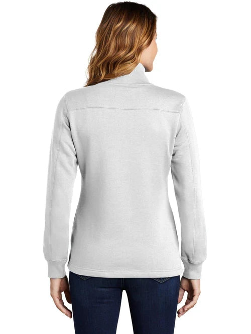 Sport-Tek Ladies 1/4-Zip Sweatshirt with custom logo embroidery