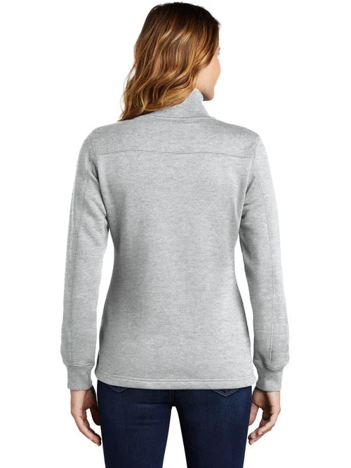 Sport-Tek Ladies 1/4-Zip Sweatshirt with custom logo embroidery