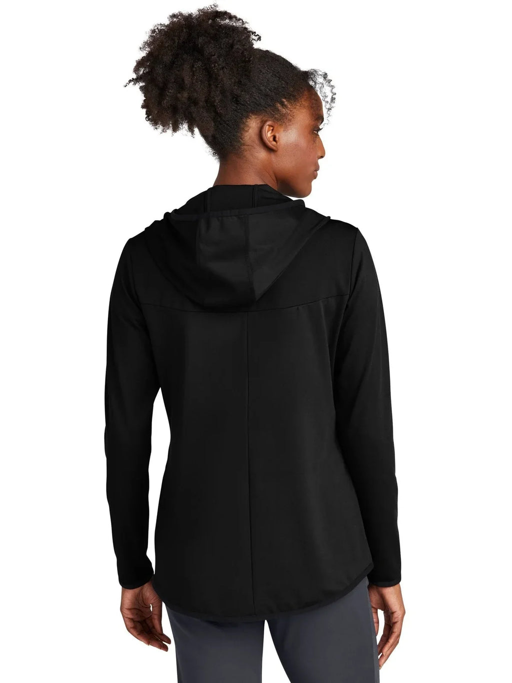 Sport-Tek Women's Circuit Hooded Full-Zip with custom logo embroidery