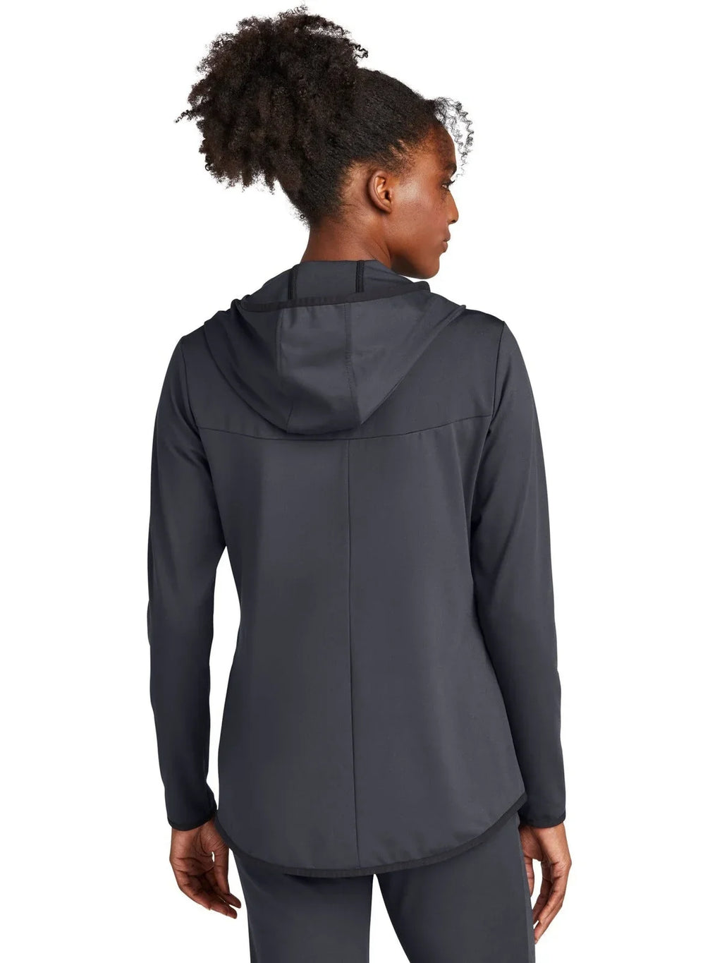 Sport-Tek Women's Circuit Hooded Full-Zip with custom logo embroidery