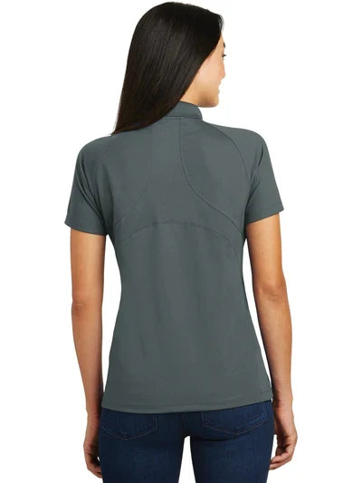 Sport-Tek Ladies Dri-Mesh Pro Polo with custom logo embroidery