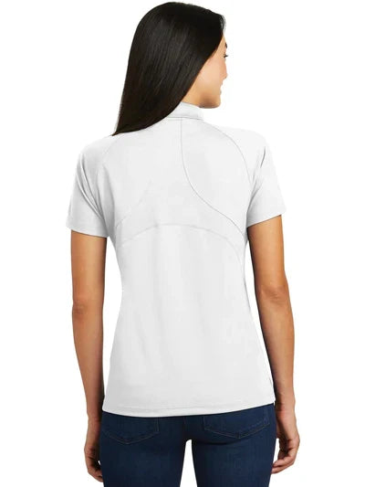 Sport-Tek Ladies Dri-Mesh Pro Polo with custom logo embroidery