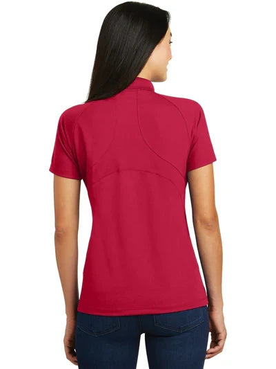 Sport-Tek Ladies Dri-Mesh Pro Polo with custom logo embroidery