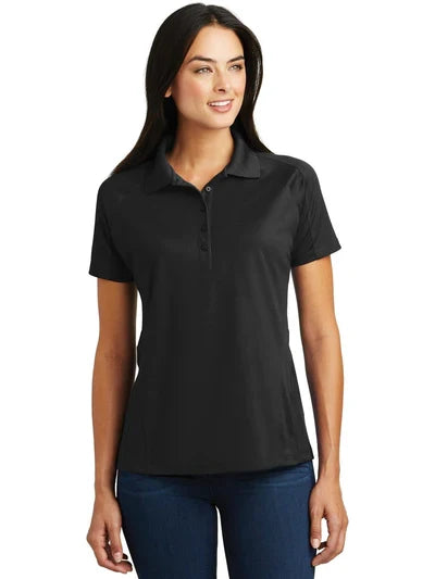 Sport-Tek Ladies Dri-Mesh Pro Polo with custom logo embroidery