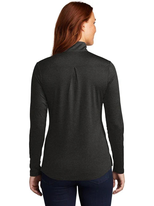 Sport-Tek Ladies Endeavor 1/2-Zip Pullover with custom logo embroidery