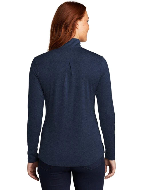 Sport-Tek Ladies Endeavor 1/2-Zip Pullover with custom logo embroidery