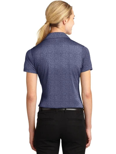 Sport-Tek Ladies Heather Contender Polo with custom logo embroidery