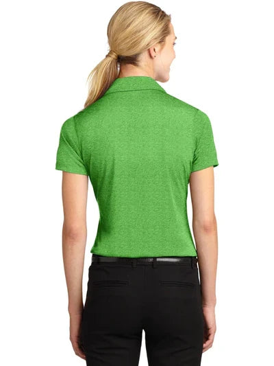 Sport-Tek Ladies Heather Contender Polo with custom logo embroidery