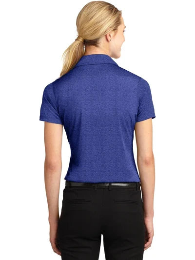 Sport-Tek Ladies Heather Contender Polo with custom logo embroidery