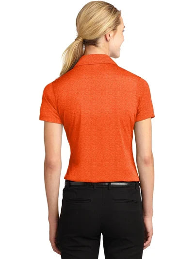 Sport-Tek Ladies Heather Contender Polo with custom logo embroidery