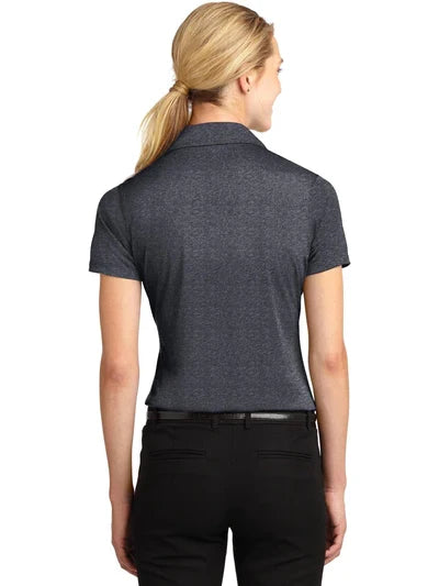 Sport-Tek Ladies Heather Contender Polo with custom logo embroidery