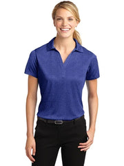 Sport-Tek Ladies Heather Contender Polo with custom logo embroidery