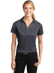 Sport-Tek Ladies Heather Contender Polo with custom logo embroidery