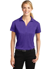 Sport-Tek Ladies Heather Contender Polo with custom logo embroidery