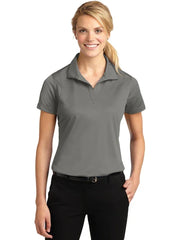 Sport-Tek Ladies Micropique Sport-Wick Polo with custom logo embroidery
