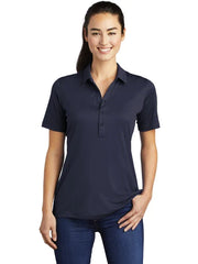 Sport-Tek Ladies Posi-UV Pro Polo with custom logo embroidery