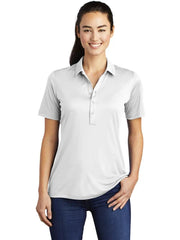 Sport-Tek Ladies Posi-UV Pro Polo with custom logo embroidery