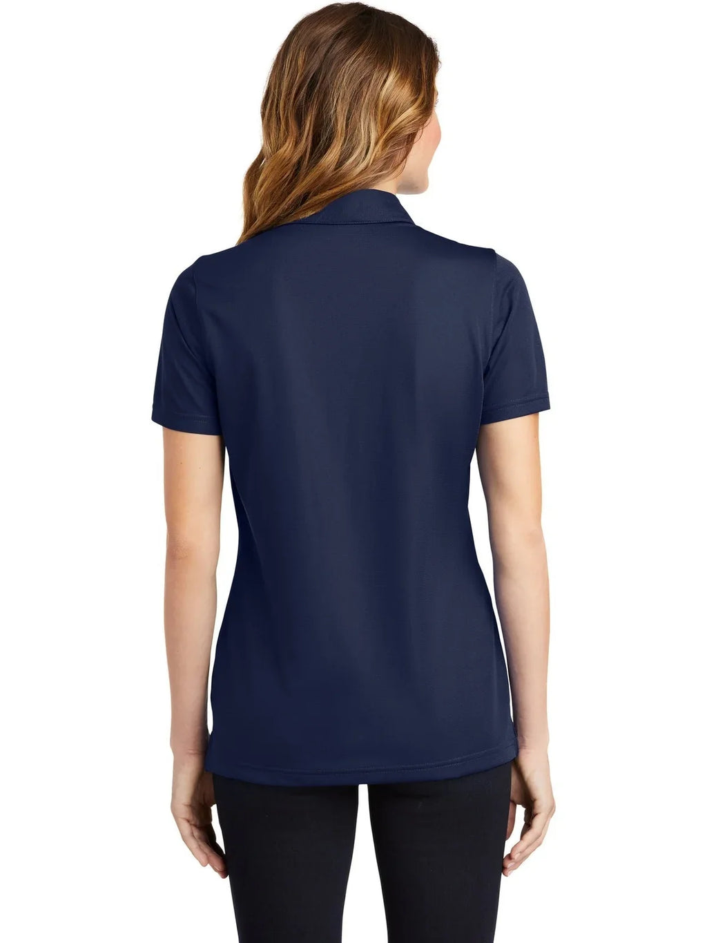 Sport-Tek Women's PosiCharge Active Textured Polo with custom logo embroidery