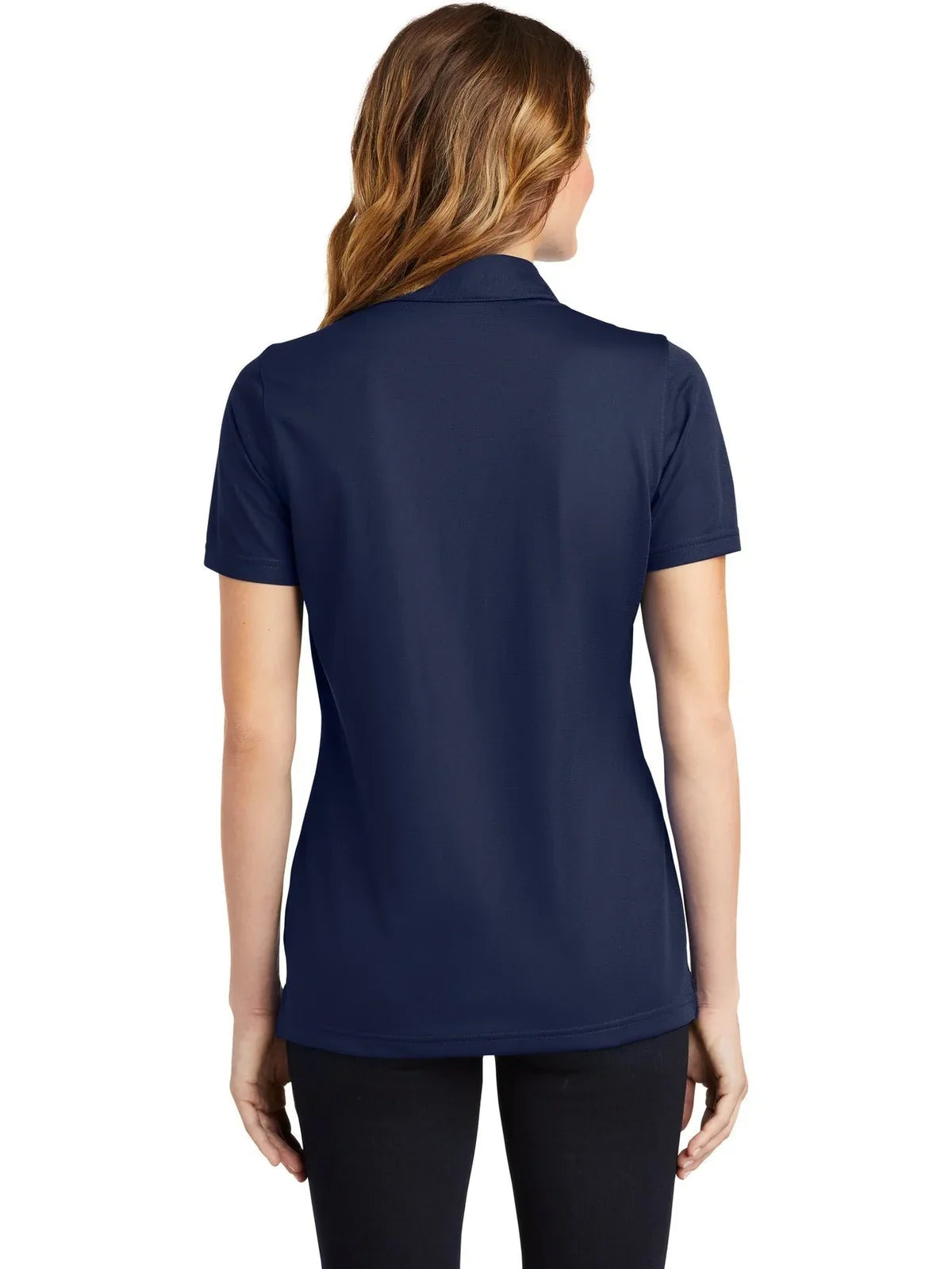 Sport-Tek Women's PosiCharge Active Textured Polo with custom logo embroidery