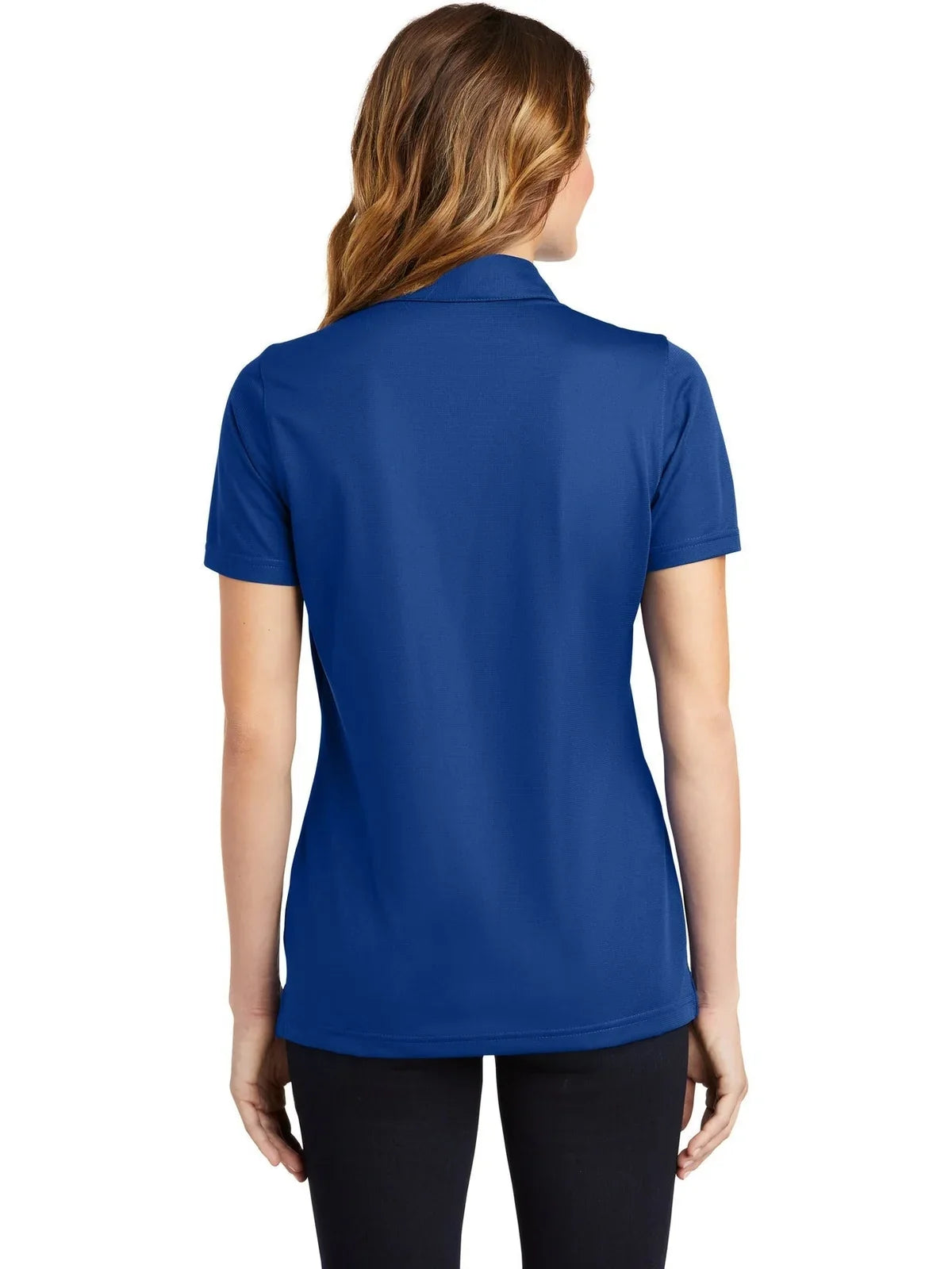 Sport-Tek Women's PosiCharge Active Textured Polo with custom logo embroidery