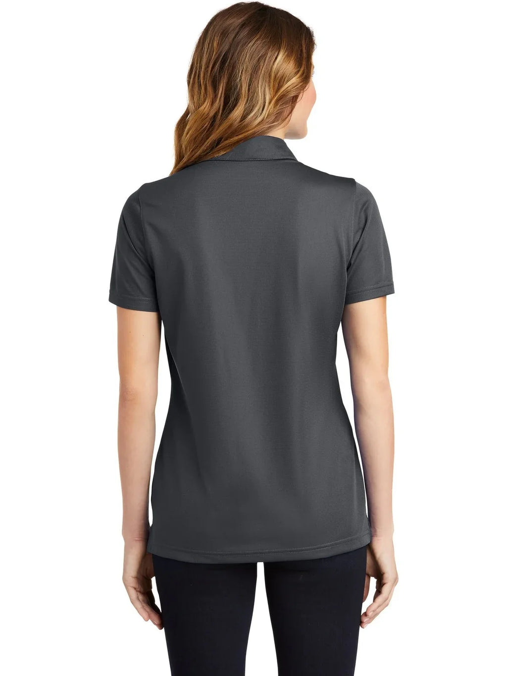 Sport-Tek Women's PosiCharge Active Textured Polo with custom logo embroidery