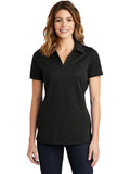 Sport-Tek Women's PosiCharge Active Textured Polo with custom logo embroidery