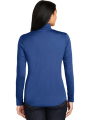 Sport-Tek Ladies PosiCharge Competitor 1/4-Zip Pullover with custom logo embroidery