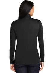 Sport-Tek Ladies PosiCharge Competitor 1/4-Zip Pullover with custom logo embroidery