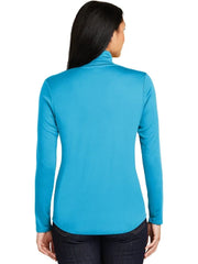 Sport-Tek Ladies PosiCharge Competitor 1/4-Zip Pullover with custom logo embroidery