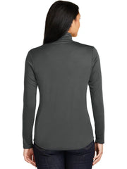 Sport-Tek Ladies PosiCharge Competitor 1/4-Zip Pullover with custom logo embroidery
