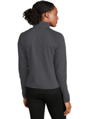 Sport-Tek Women's PosiCharge Strive Full-Zip with custom logo embroidery