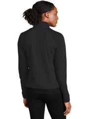 Sport-Tek Women's PosiCharge Strive Full-Zip with custom logo embroidery