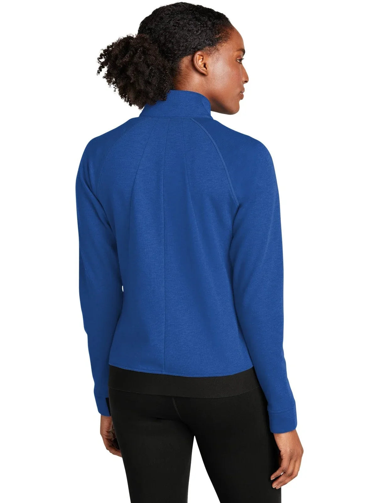 Sport-Tek Women's PosiCharge Strive Full-Zip with custom logo embroidery
