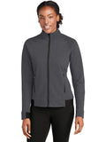 Sport-Tek Women's PosiCharge Strive Full-Zip with custom logo embroidery