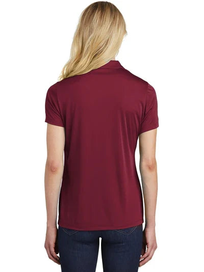 Sport-Tek Ladies PosiCharge Competitor Polo with custom logo embroidery