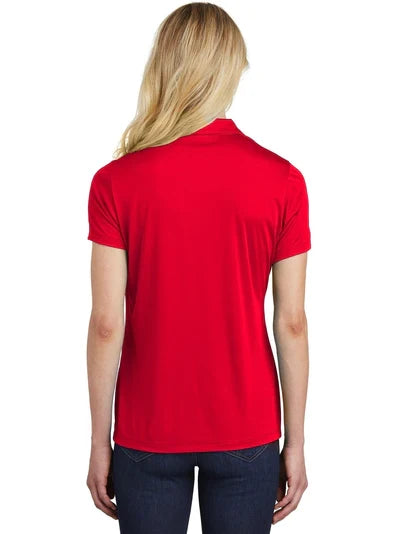 Sport-Tek Ladies PosiCharge Competitor Polo with custom logo embroidery