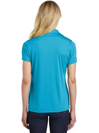 Sport-Tek Ladies PosiCharge Competitor Polo with custom logo embroidery