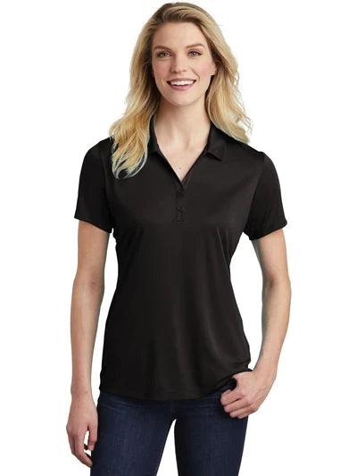 Sport-Tek Ladies PosiCharge Competitor Polo with custom logo embroidery
