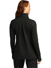 Sport-Tek Ladies Sport-Wick Flex Fleece 1/4-Zip with custom logo embroidery