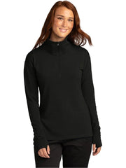 Sport-Tek Ladies Sport-Wick Flex Fleece 1/4-Zip with custom logo embroidery