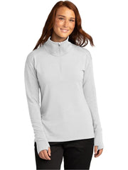 Sport-Tek Ladies Sport-Wick Flex Fleece 1/4-Zip with custom logo embroidery