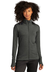 Sport-Tek Women's Sport-Wick Flex Fleece Full-Zip with custom logo embroidery