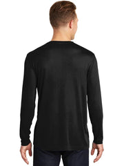 Sport-Tek Long Sleeve PosiCharge Cotton Tee with custom logo embroidery