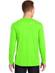 Sport-Tek Long Sleeve PosiCharge Cotton Tee with custom logo embroidery