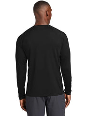 Sport-Tek Long Sleeve Rashguard Tee with custom logo embroidery