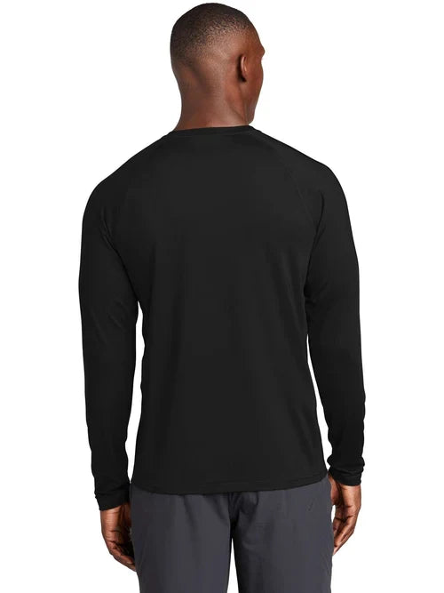 Sport-Tek Long Sleeve Rashguard Tee with custom logo embroidery