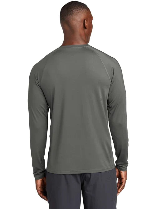 Sport-Tek Long Sleeve Rashguard Tee with custom logo embroidery