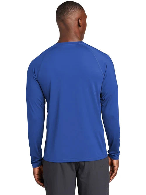 Sport-Tek Long Sleeve Rashguard Tee with custom logo embroidery