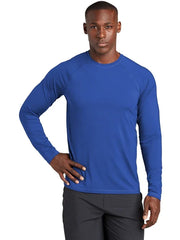 Sport-Tek Long Sleeve Rashguard Tee with custom logo embroidery