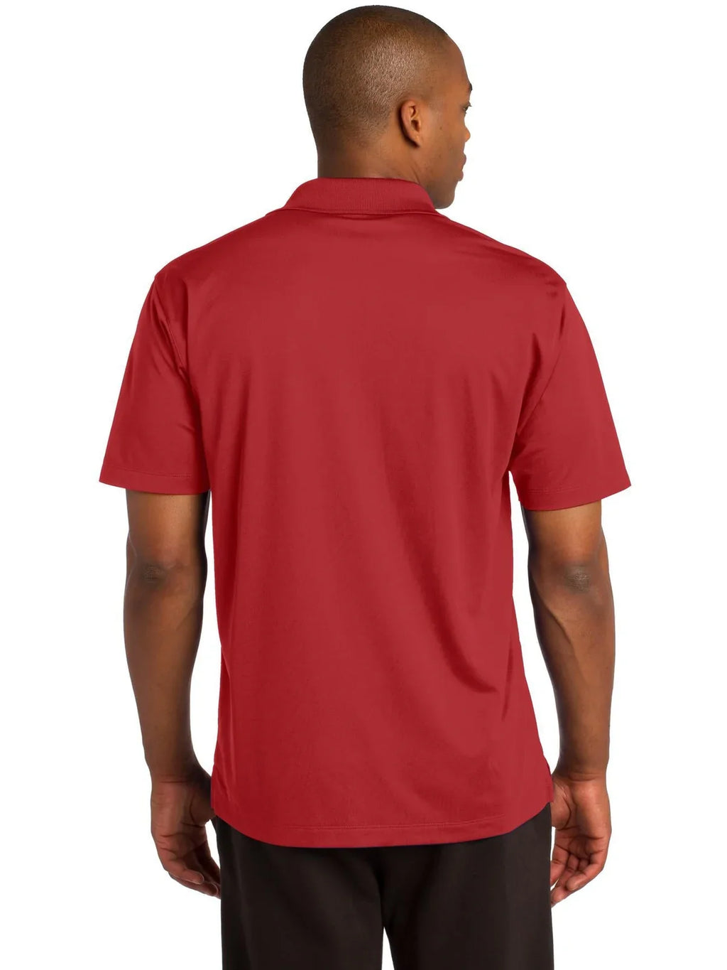 Sport-Tek Micropique Sport-Wick Pocket Polo with custom logo embroidery